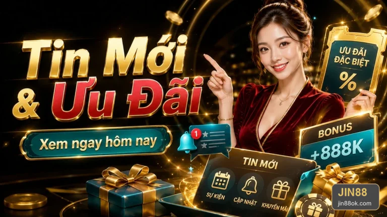 Góc nhìn minh bạch: Đánh giá khuyến mãi JIN88 cho người mới qua tin mới, ưu đãi và điều kiện nhận thưởng – jin88ok.com
