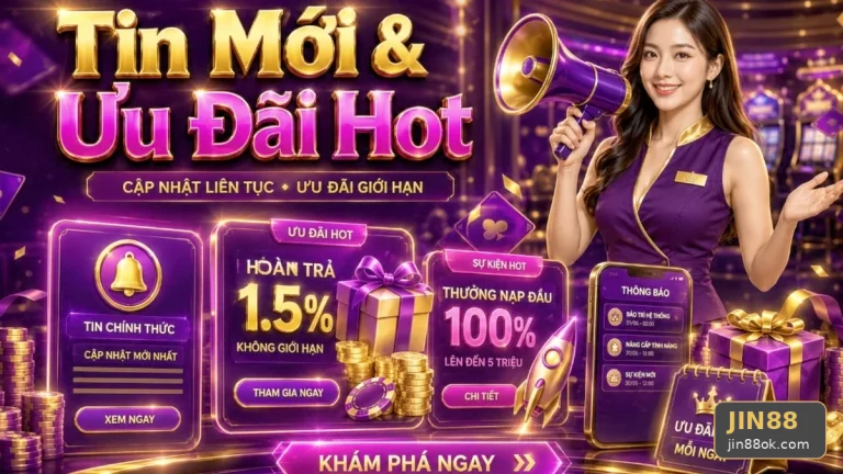 Khuyến Mãi JIN88 Tại jin88ok.com: Đọc Chi Tiết Giao Diện Tin Mới, Ưu Đãi Và Hướng Dẫn Xác Minh Tài Khoản Bảo Vệ Thông Tin Cá Nhân – Góc Kiểm Chứng Theo Tên Miền